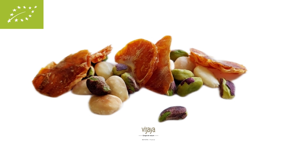 Mélange "FUSION DES SAVEURS" (Pistache, Amande, Mandarine)-5Kg-Bio*