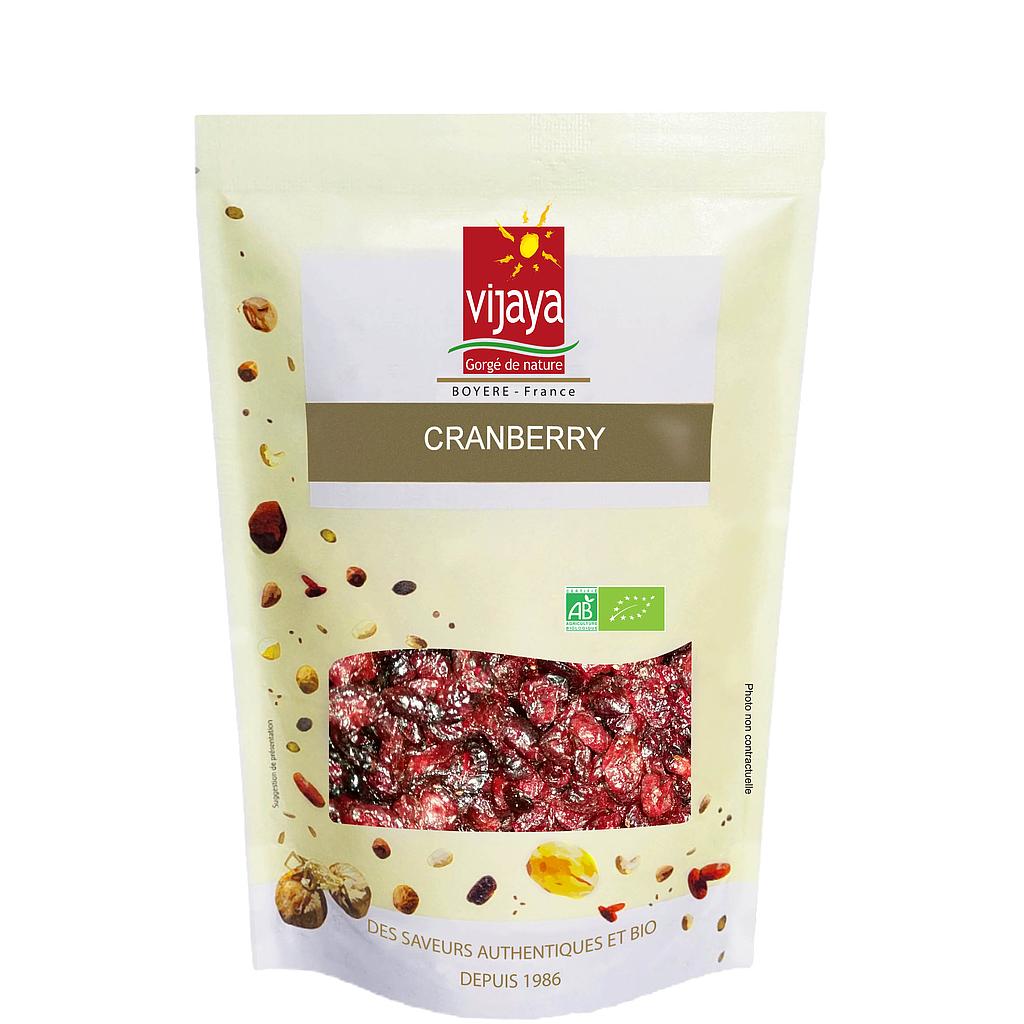 Cranberry (Canneberge) Séchée - CANADA - 1 Kg - Bio*
